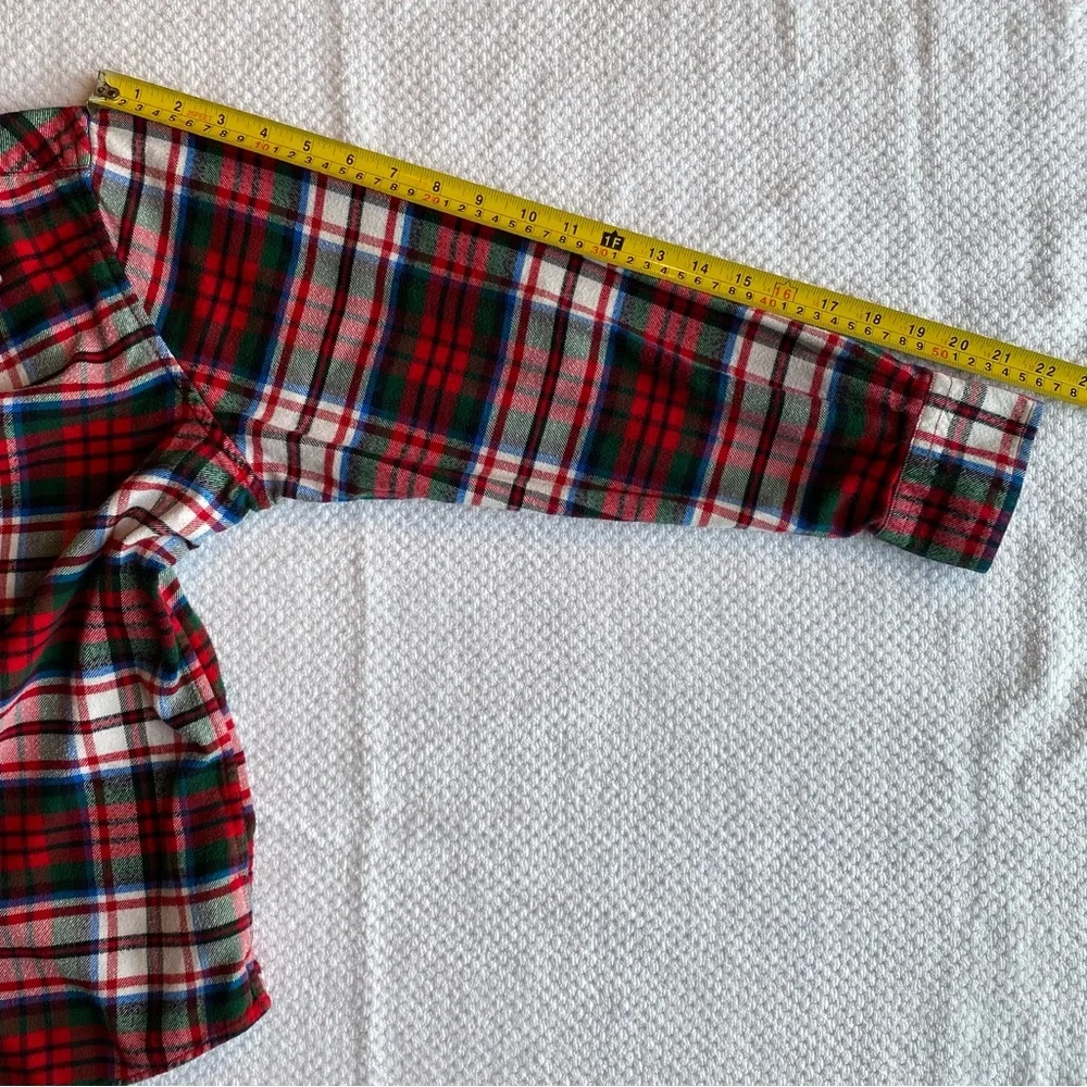 Lands’ End Flannel Shirt Size 16P - Picture 9 of 11
